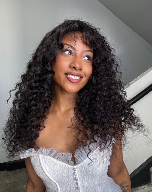 Virgin Brazilian Deep Wave 360 Wig